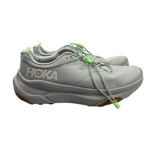 Hoka One One Womens Gray Transport Cordura Quick Lace Athletic Sneakers Sz 8B